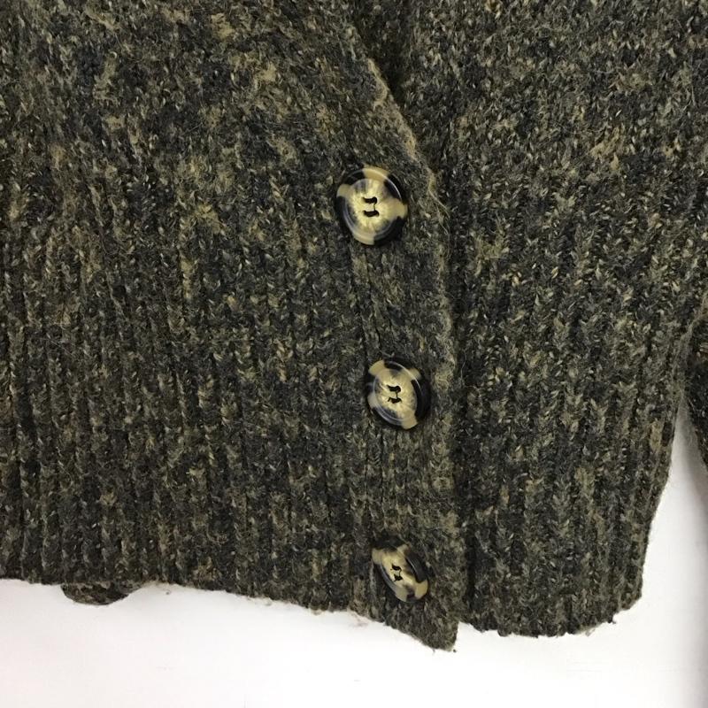 ザラ ZARA カーディガン 長袖 M  マルチカラー / マルチカラー /  レディース USED 古着 中古 10140289