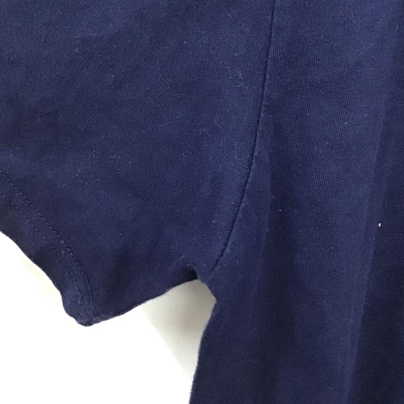ステューシー STUSSY Tシャツ 半袖 半袖カットソー プリントTシャツ クルーネックカットソー XL ロゴ、文字 紺 / ネイビー /  メンズ USED 古着 中古 10136250
