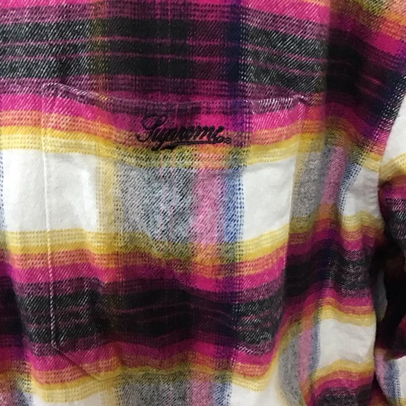 シュプリーム Supreme ジャケット、上着 ジャンパー、ブルゾン 24ss ShadowPlaidFlannelZipUpShirt ジップアップジャケット チェックジャケット L チェック マルチカラー / マルチカラー /  メンズ USED 古着 中古 10115368