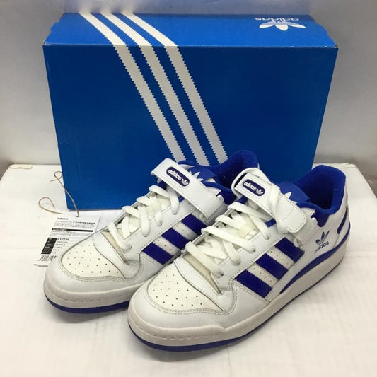 アディダス adidas スニーカー スニーカー FY7756 FORUM LOW 26.5cm 箱有 26.5cm ロゴ、文字 白 / ホワイト / X 青 / ブルー /  メンズ USED 古着 中古 10107847