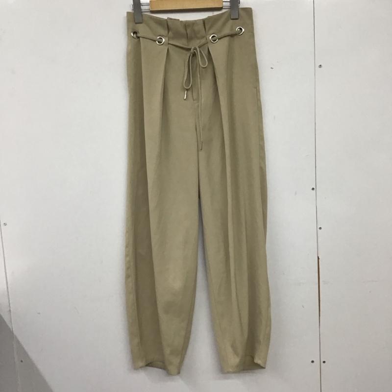 ジュエティ jouetie ボトムス ボトムス M 無地 ベージュ / ベージュ /  レディース USED 古着 中古 10139960