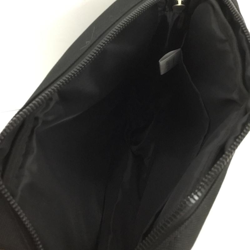 カンゴール KANGOL ショルダーバッグ ショルダーバッグ メッシュポケット ロゴ、文字 黒 / ブラック /  メンズ USED 古着 中古 10149823
