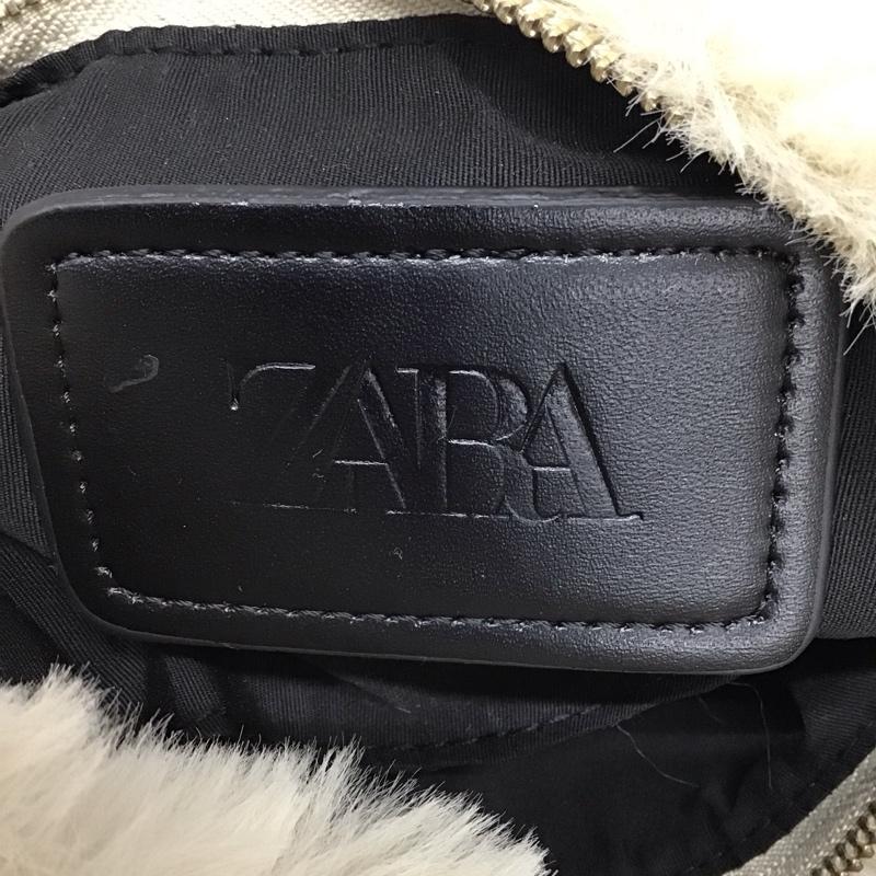 ザラ ZARA ハンドバッグ ハンドバッグ フェイクファー 無地 ベージュ / ベージュ /  レディース USED 古着 中古 10119358
