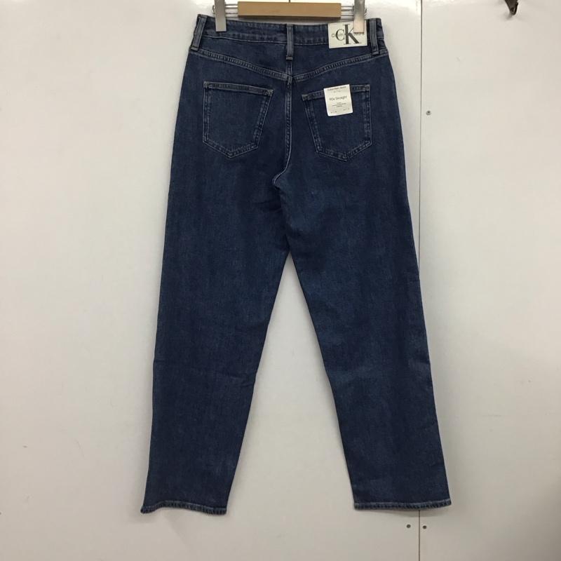カルバン・クライン Calvin Klein パンツ デニム、ジーンズ 27インチ 無地 水色 / ライトブルー /  レディース USED 古着 中古 10140637