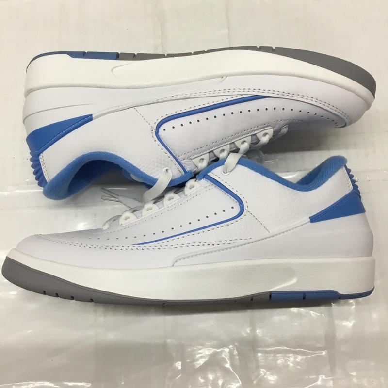 ナイキ NIKE スニーカー スニーカー DV9956-104 AIR JORDAN 2 RETRO LOW 26.5cm 箱有 26.5cm ロゴ、文字 白 / ホワイト / X 水色 / ライトブルー /  メンズ USED 古着 中古 10108850