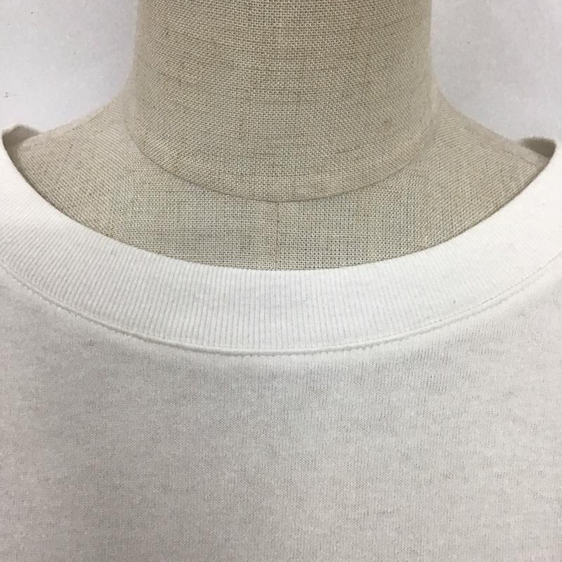 ニコアンド niko and... Tシャツ 長袖 アニマルモチーフプリントロンＴ M プリント 白 / ホワイト /  メンズ USED 古着 中古 10122210