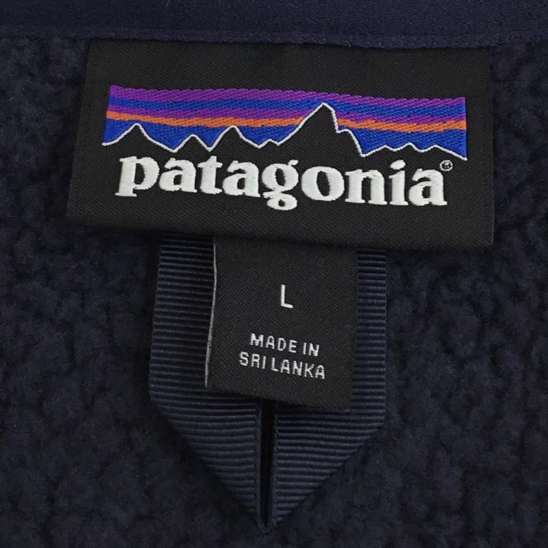 パタゴニア patagonia ジャケット、上着 ジャケット、ブレザー 25528 Better Sweater Jacket L ロゴ、文字 紺 / ネイビー /  メンズ USED 古着 中古 10138532