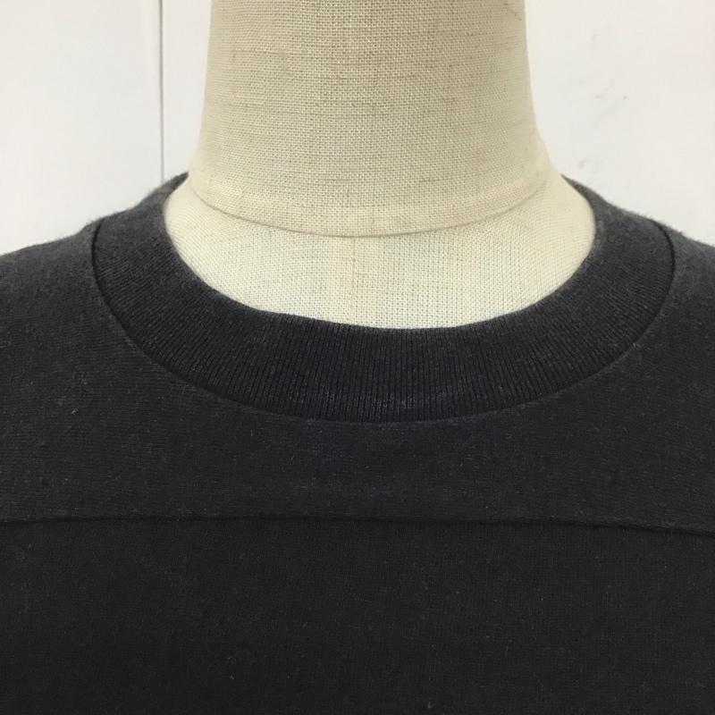 アベイシングエイプ A BATHING APE Tシャツ 半袖 クルーネック XS ロゴ、文字 黒 / ブラック /  メンズ USED 古着 中古 10113030