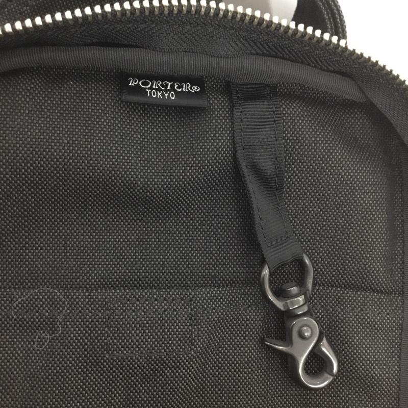 ポーター PORTER ボディバッグ ボディバッグ スモーキー スリングショルダーバッグ ロゴ、文字 黒 / ブラック /  メンズ USED 古着 中古 10142817