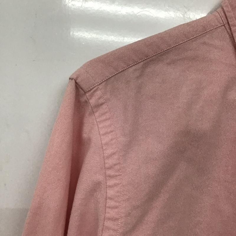 ポロラルフローレン POLO RALPH LAUREN シャツ、ブラウス 長袖 長袖シャツ ロゴシャツ カラーシャツ ボタンダウンシャツ 40 ロゴ、文字 赤 / レッド /  メンズ USED 古着 中古 10141027