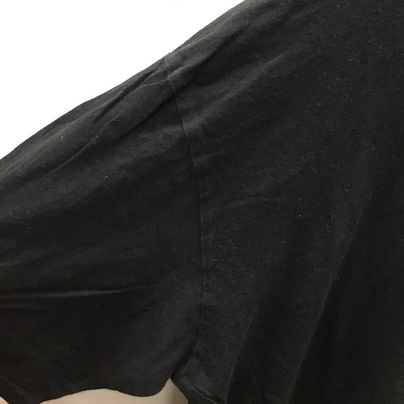 ベースコントロール BASECONTROL Tシャツ 半袖 XL 無地 黒 / ブラック /  メンズ USED 古着 中古 10110590