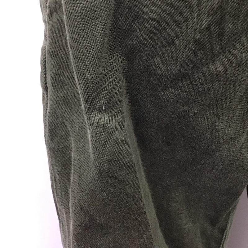 ザラ ZARA パンツ デニム、ジーンズ 5862 152 507 ハイウエスト 無地 カーキ / カーキ /  レディース USED 古着 中古 10124415