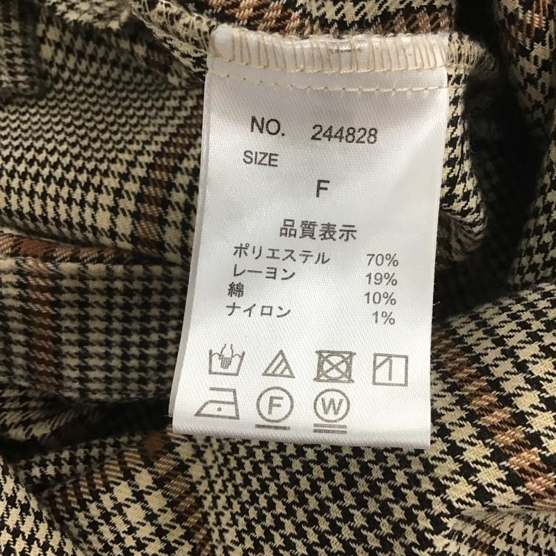 オリーブデオリーブ OLIVE des OLIVE シャツ、ブラウス 長袖 FREE チェック マルチカラー / マルチカラー /  レディース USED 古着 中古 10139580