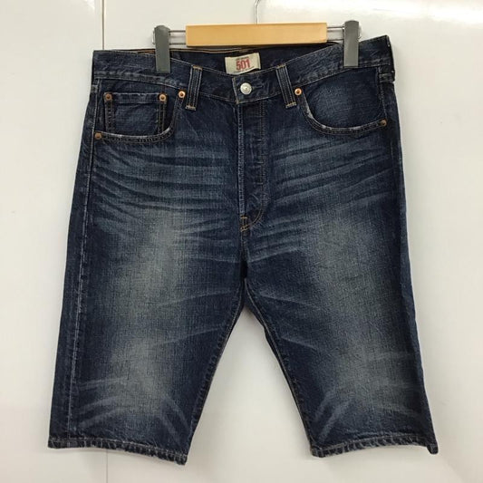 リーバイス Levi s パンツ ショートパンツ SP501-0043 ハーフパンツ ボタンフライ デニム W34 L13 34インチ 無地 青 / ブルー /  メンズ USED 古着 中古 10116800