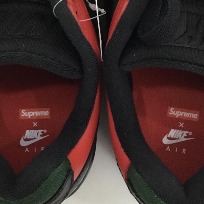ナイキ NIKE スニーカー スニーカー CJ5291-001 AIR CROSS TRAINER 3 LOW SUPREME 21FW 21AW 箱有 27.5cm 27.5cm ロゴ、文字 黒 / ブラック / X 赤 / レッド / X 緑 / グリーン /  メンズ USED 古着 中古 10125084