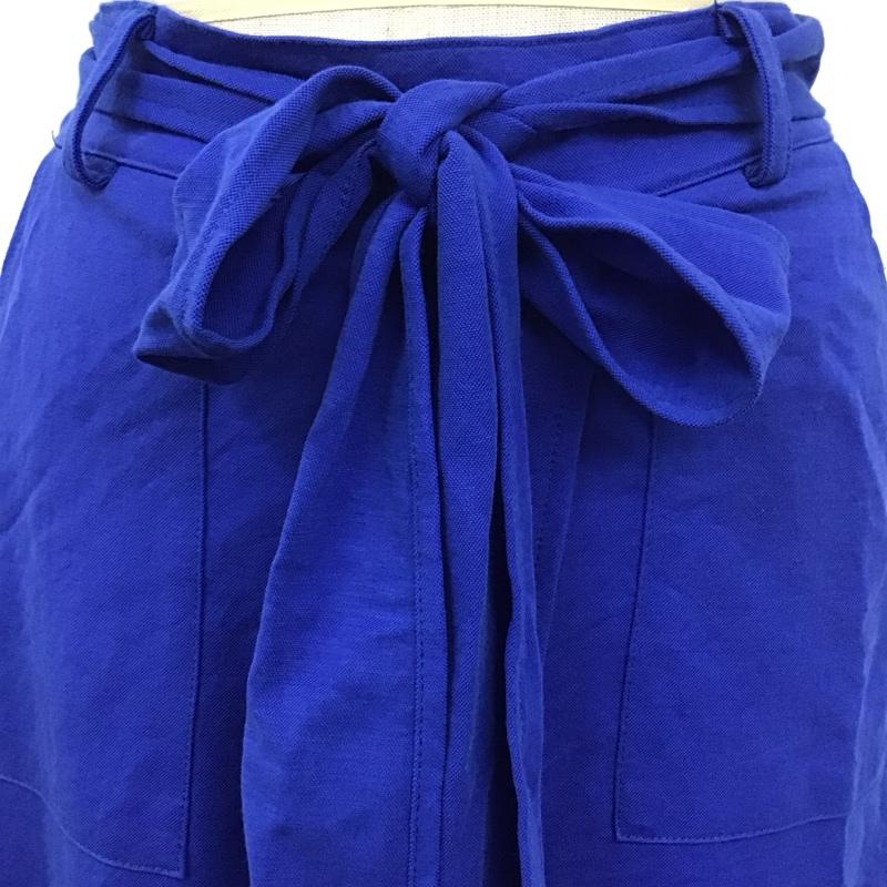 アズールバイマウジー AZUL BY MOUSSY スカート ロングスカート 250FSB81-360D ARCTIC FEEL FLARE COLOR SKIRT S 無地 青 / ブルー /  レディース USED 古着 中古 10111427