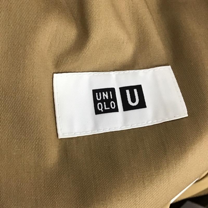 ユニクロ UNIQLO ジャケット、上着 ジャンパー、ブルゾン 312-431339 トレンチコート アウター ロングコート M 無地 ベージュ / ベージュ /  レディース USED 古着 中古 10143615