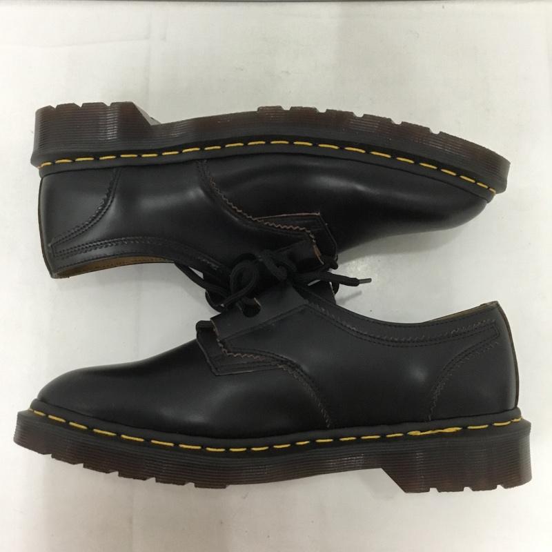 ドクターマーチン Dr.Martens 革靴 革靴 1461 GHILLIE レースアップ UK7 箱有 US：8 無地 黒 / ブラック /  メンズ USED 古着 中古 10133538