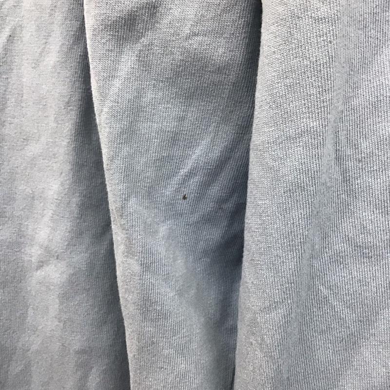 カーハート Carhartt カットソー 長袖 長袖カットソー クルーネックカットソー ロングスリーブカットソー プリントTシャツ L ロゴ、文字 水色 / ライトブルー /  メンズ USED 古着 中古 10115717