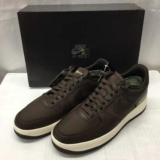 ナイキ NIKE スニーカー スニーカー CT2858 201 AIR FORCE 1 GTX GORE-TEX 27.5cm 箱有 27.5cm ロゴ、文字 ダークブラウン / ダークブラウン /  メンズ USED 古着 中古 10111976