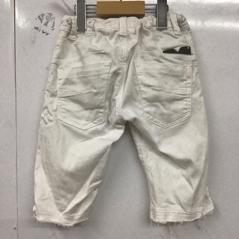 ディーゼル DIESEL パンツ デニム、ジーンズ 8 無地 白 / ホワイト /  ガールズ USED 古着 中古 10129784