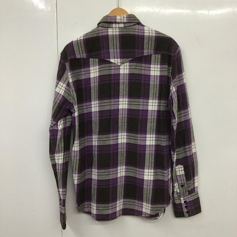 リーバイストラウスアンドコー Levi Strauss & co. シャツ、ブラウス 長袖 長袖シャツ チェックシャツ カラーシャツ M チェック マルチカラー / マルチカラー /  メンズ USED 古着 中古 10131382