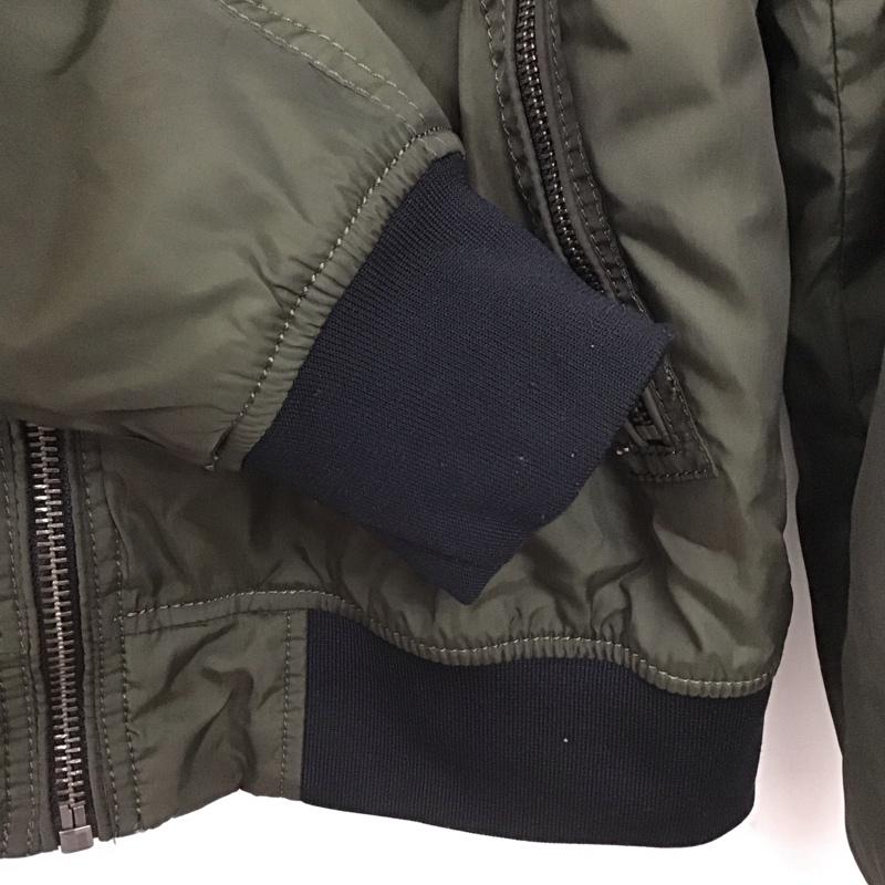 ザラメン ZARA MAN ジャケット、上着 ジャンパー、ブルゾン ジップアップジャケット ナイロンジャケット アウター L 無地 カーキ / カーキ /  メンズ USED 古着 中古 10135511