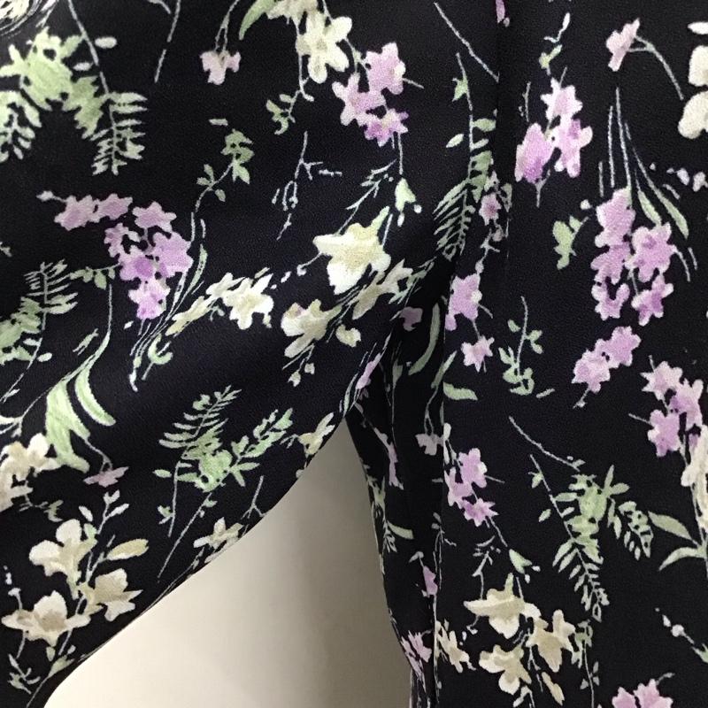 インデックス index ワンピース ロングスカート 半袖ロングワンピース 総柄 花柄 フレアスカート M 総柄 マルチカラー / マルチカラー /  メンズ USED 古着 中古 10111501