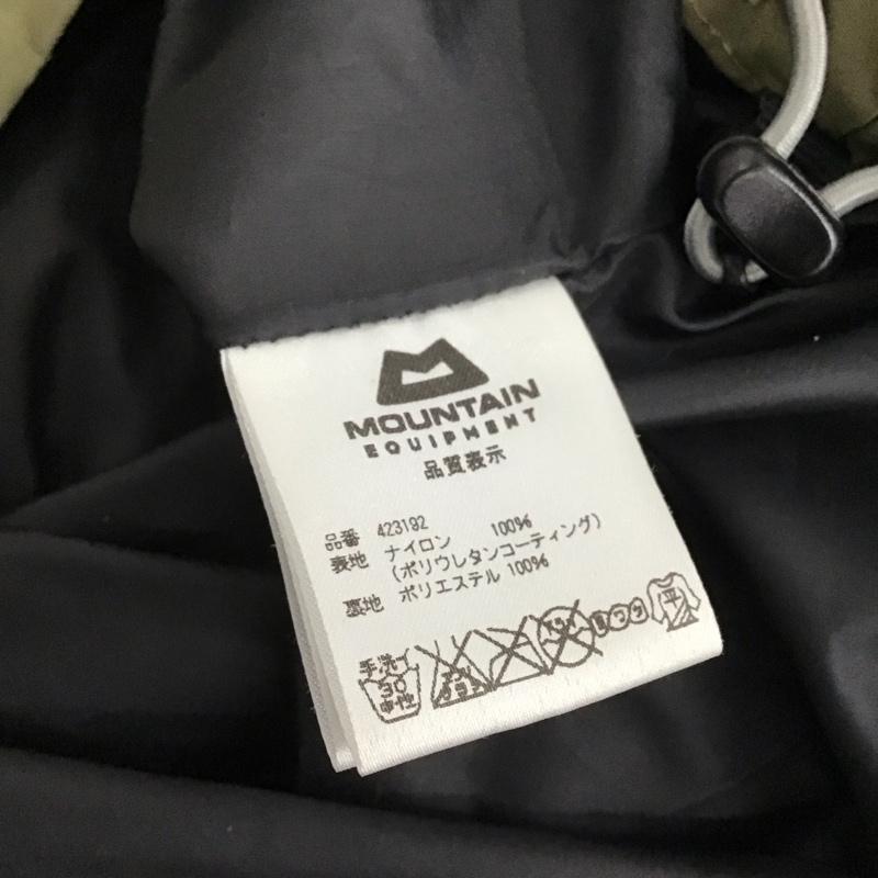 マウンテンイクイップメント MOUNTAIN EQUIPMENT ジャケット、上着 ジャンパー、ブルゾン ジップアップジャケット ナイロンジャケット アウター M ロゴ、文字 カーキ / カーキ /  メンズ USED 古着 中古 10140898