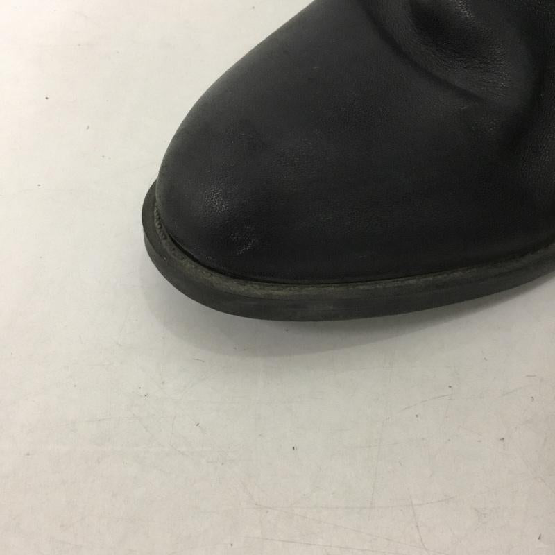 ザラ ZARA ブーツ ショートブーツ 2105 410 800 フェイクレザー ヒール EU35 無地 黒 / ブラック /  レディース USED 古着 中古 10143926