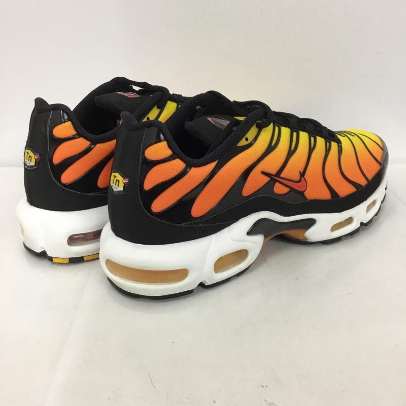 ナイキ NIKE スニーカー スニーカー HF0552-001 AIR MAX PLUS 29cm 箱有 29.0cm ロゴ、文字 黒 / ブラック / X 橙 / オレンジ / X 黄 / イエロー /  メンズ USED 古着 中古 10125085