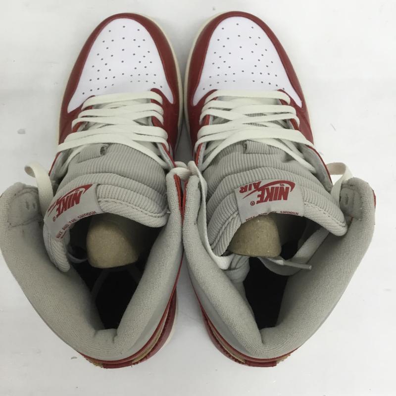 ナイキ NIKE スニーカー スニーカー DJ4891 061 AIR JORDAN1　RETRO　HI　OG　エアジョーダン１ 28.0cm ロゴ、文字 赤 / レッド /  メンズ USED 古着 中古 10109019