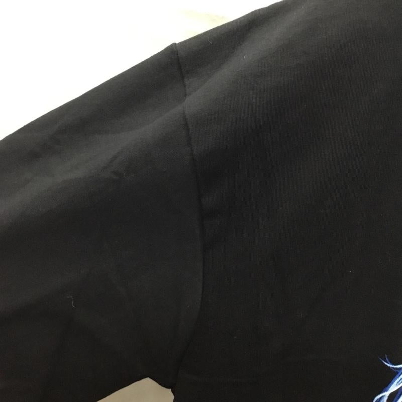 古着 USED Tシャツ 半袖 半袖カットソー プリントTシャツ クルーネックカットソー バンドTシャツ XL プリント 黒 / ブラック /  メンズ USED 古着 中古 10108367