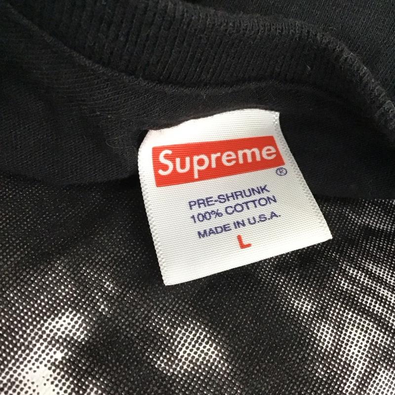シュプリーム Supreme Tシャツ 半袖 AGUILA Tee 19AW 19FW プリント L プリント 黒 / ブラック /  メンズ USED 古着 中古 10122155