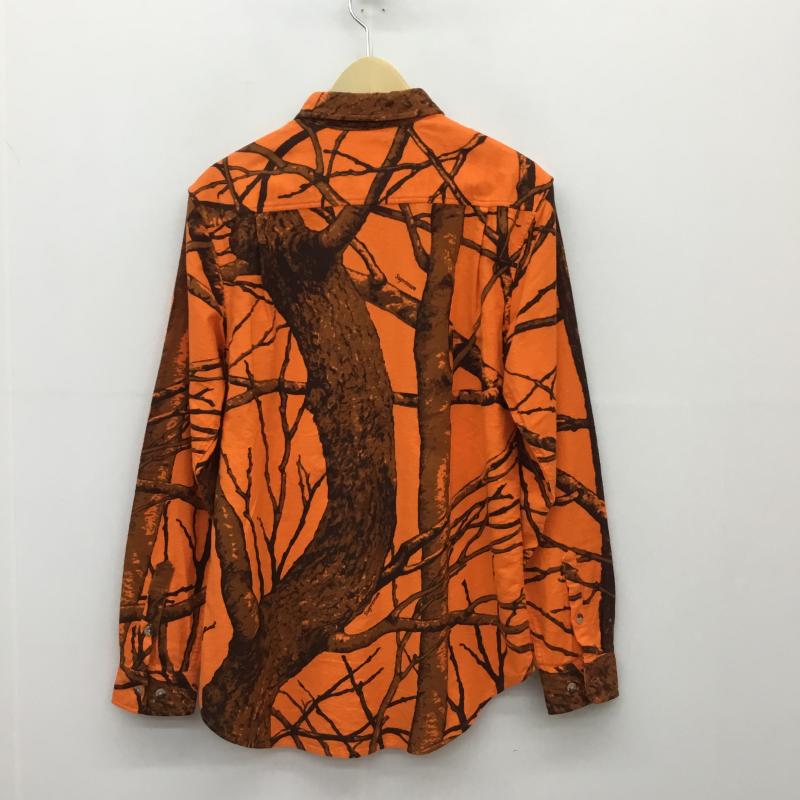 シュプリーム Supreme シャツ、ブラウス 長袖 Supreme 12AW Real tree camo shirt M 総柄 橙 / オレンジ /  メンズ USED 古着 中古 10122371