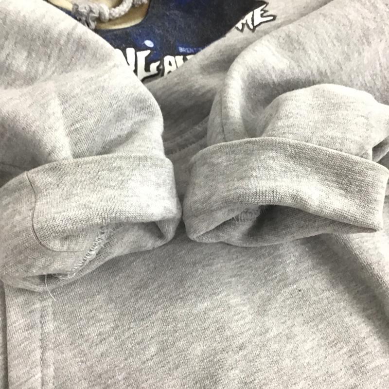 ファッキンオーサム FUCKING AWESOME パーカー 長袖 長袖パーカー プルオーバーパーカー スウェット XL プリント 灰 / グレー /  メンズ USED 古着 中古 10148067