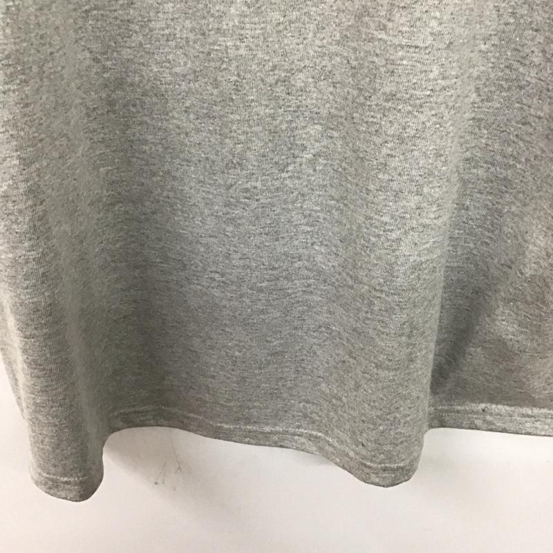 チャンピオン Champion Tシャツ 半袖 半袖カットソー 無地Tシャツ クルーネックカットソー XL 無地 灰 / グレー /  メンズ USED 古着 中古 10134796