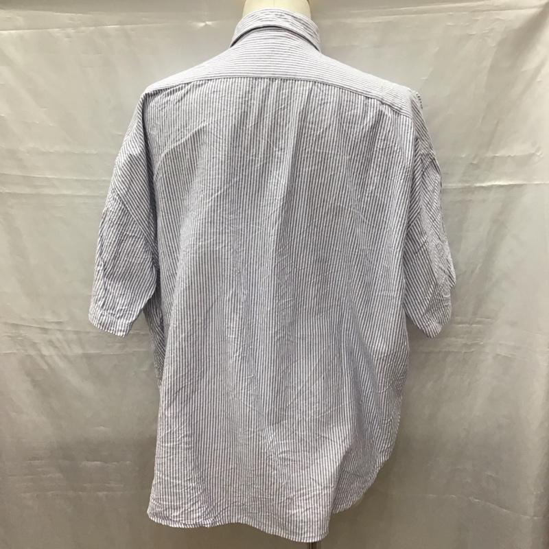 ユーエスポロアッスン U.S.POLO ASSN. シャツ、ブラウス 半袖 半袖シャツ カラーシャツ 半袖カットソー ストライプシャツ L ストライプ マルチカラー / マルチカラー /  メンズ USED 古着 中古 10116959