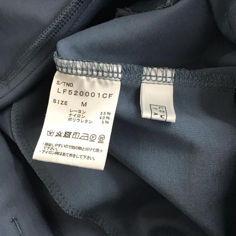 ローリーズファーム LOWRYS FARM パンツ スラックス LF520001CF ポンチピンタックイージーパンツ M 無地 青 / ブルー /  レディース USED 古着 中古 10131319