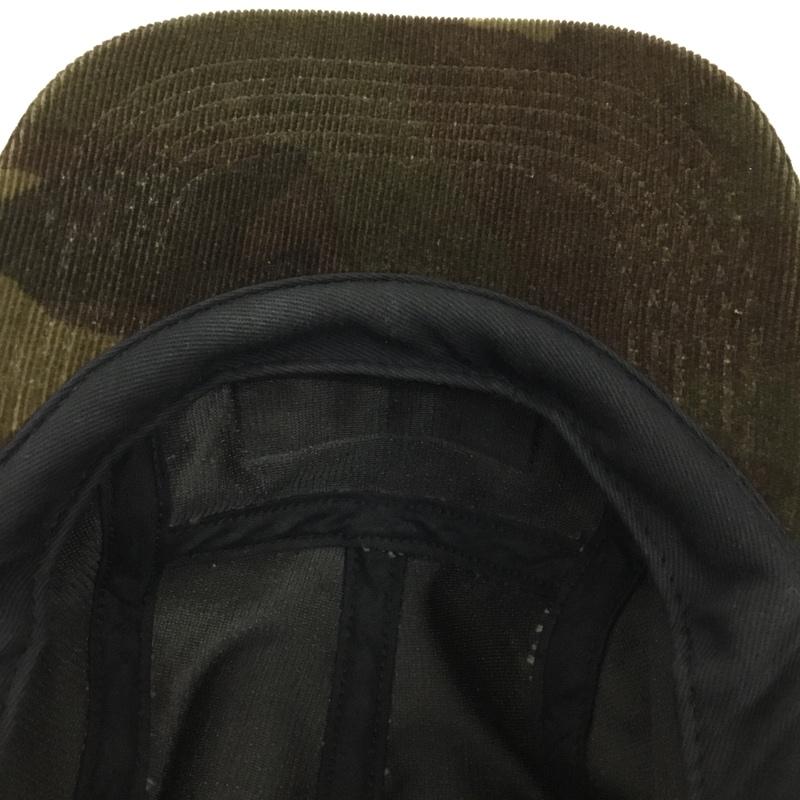シュプリーム Supreme 帽子 キャップ Corduroy Camp Cap ボックスロゴ 迷彩 カモ柄 ロゴ、文字 茶 / ブラウン /  メンズ USED 古着 中古 10145788