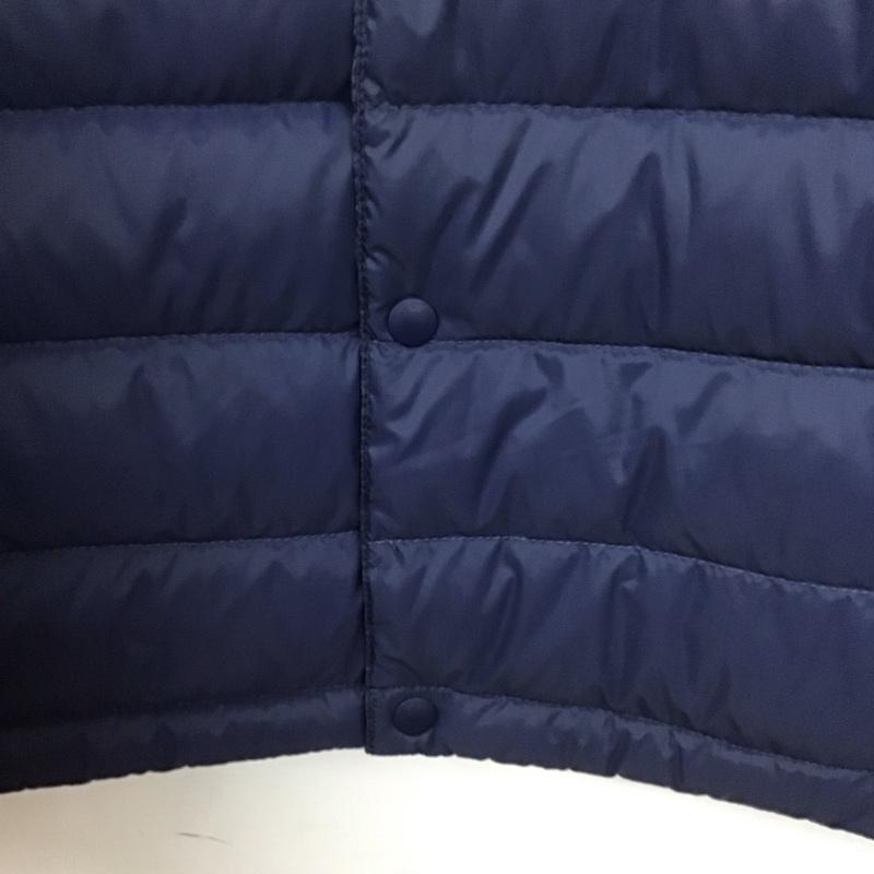 ビームス BEAMS ジャケット、上着 ジャケット、ブレザー 14f-bm052 ダウンジャケット アウター 前ボタン S 無地 紺 / ネイビー /  メンズ USED 古着 中古 10139448