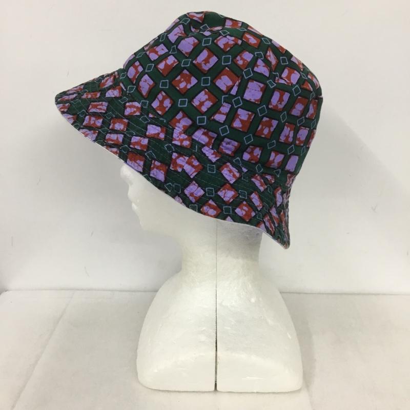 カシラ CA4LA 帽子 ハット リバーシブル バケットハット 総柄 マルチカラー / マルチカラー /  メンズ USED 古着 中古 10138130