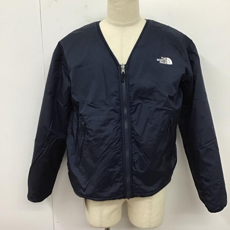 ザノースフェイス THE NORTH FACE ジャケット、上着 ジャンパー、ブルゾン np72334 リバーシブルエクストリームパイルカーディ M 無地 ベージュ / ベージュ / X 紺 / ネイビー /  メンズ USED 古着 中古 10121770