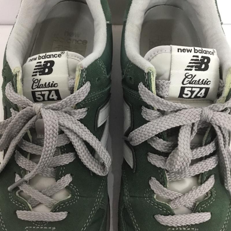 ニューバランス New Balance スニーカー スニーカー ML574VFO 27cm 27.0cm ロゴ、文字 緑 / グリーン /  メンズ USED 古着 中古 10124399