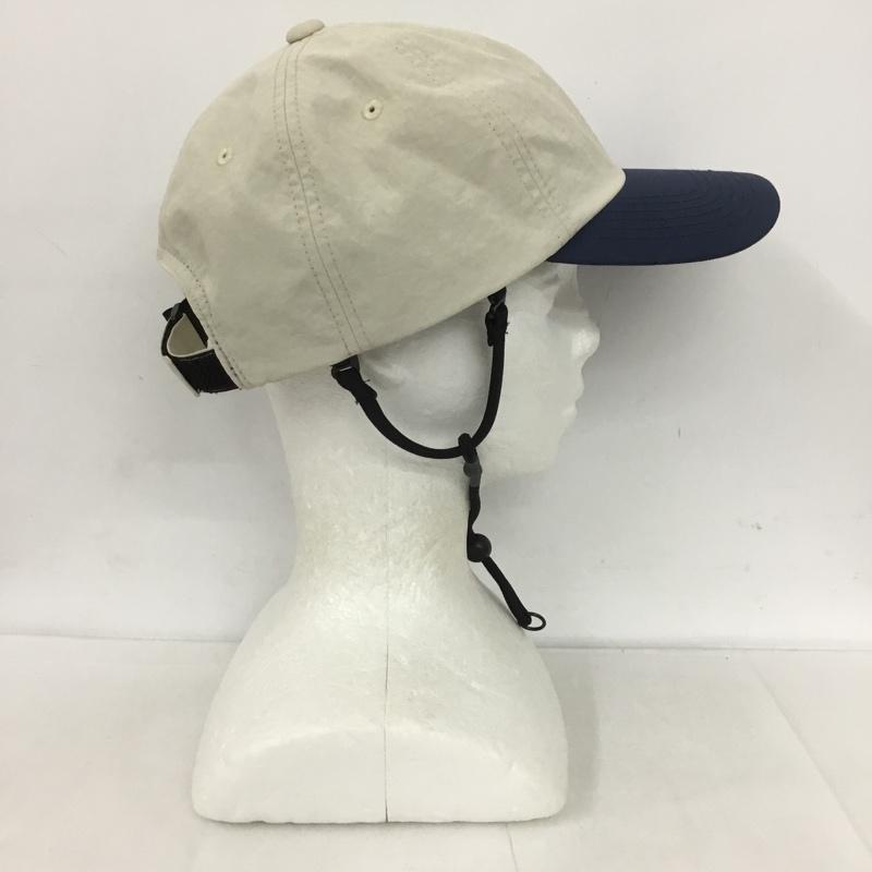 ダイワ ピアサーティナイン DAIWA PIER39 帽子 キャップ BC-34022 Tech 6panel Cap FREE 無地 紺 / ネイビー / X オフホワイト / オフホワイト /  メンズ USED 古着 中古 10124628