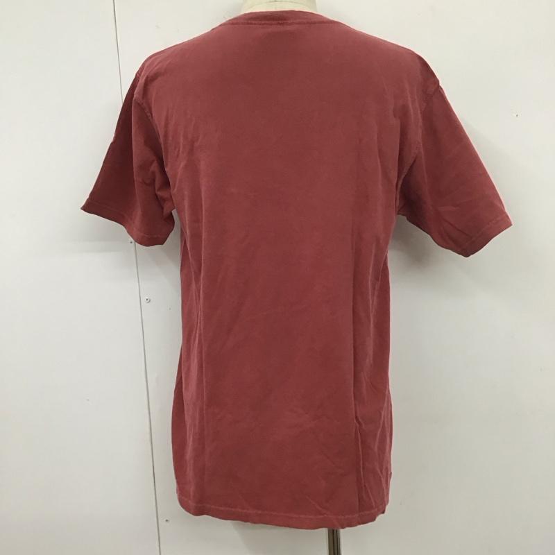 マジェスティック MAJESTIC Tシャツ 半袖 半袖カットソー プリントTシャツ クルーネックカットソー 古着 M プリント 赤 / レッド /  メンズ USED 古着 中古 10111114