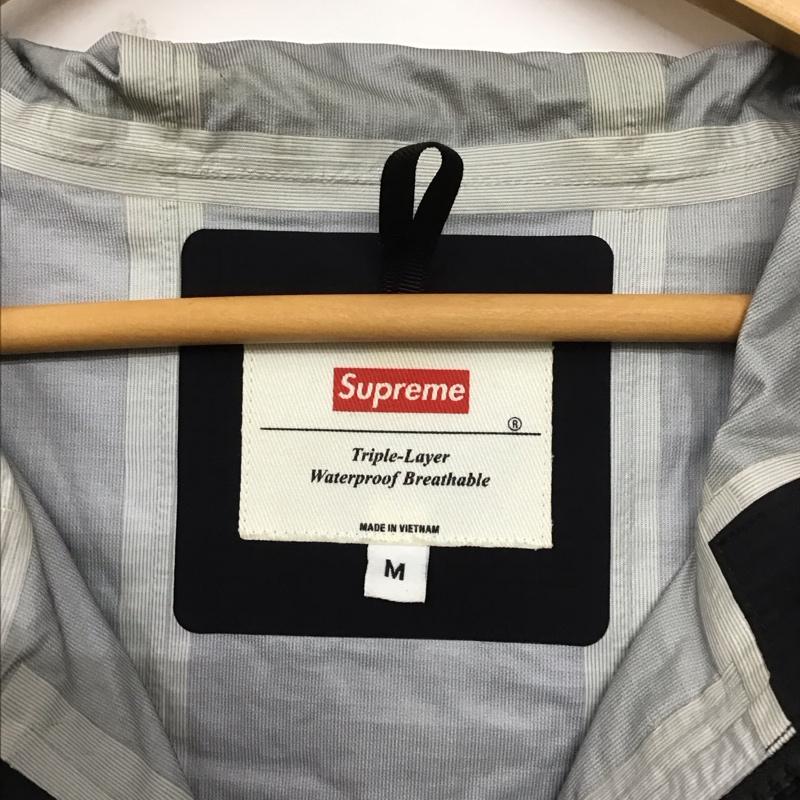シュプリーム Supreme ジャケット、上着 ジャケット、ブレザー 18ss triplelayerwaterproofbreathable ナイロンジャケット M チェック 黒 / ブラック /  メンズ USED 古着 中古 10130086