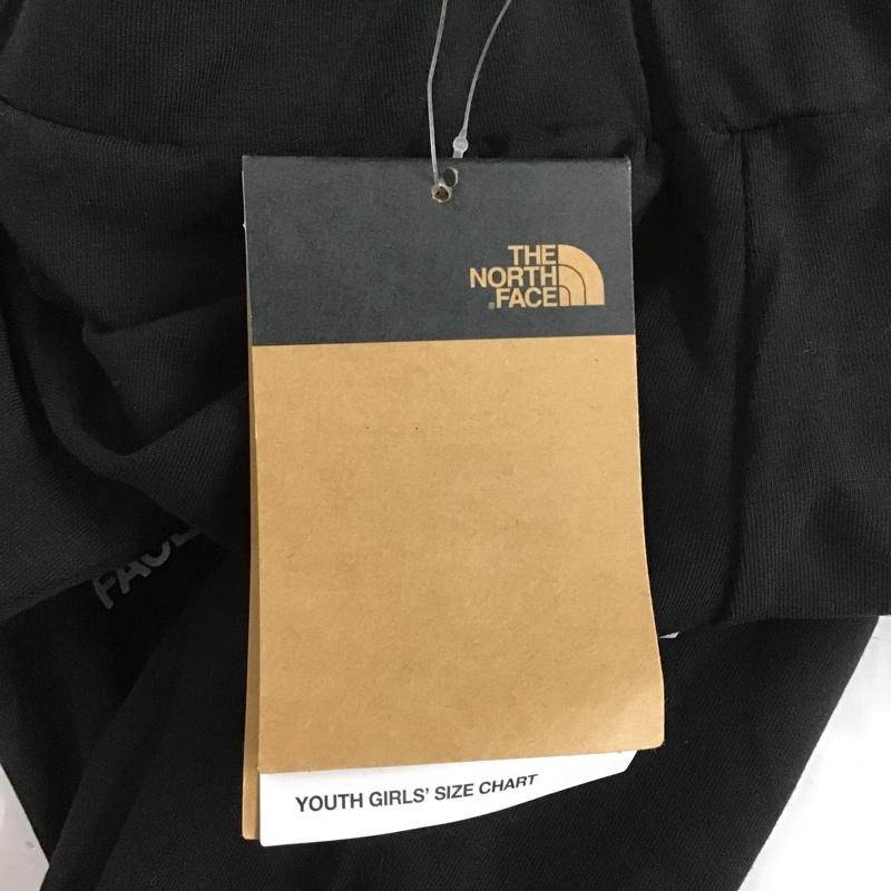 ザノースフェイス THE NORTH FACE パンツ ワークパンツ、ペインターパンツ NF0A3VEHKY41 ガールコットンブレンドレギンス アンダーウェア スパッツ M ロゴ、文字 黒 / ブラック /  ガールズ USED 古着 中古 10105911
