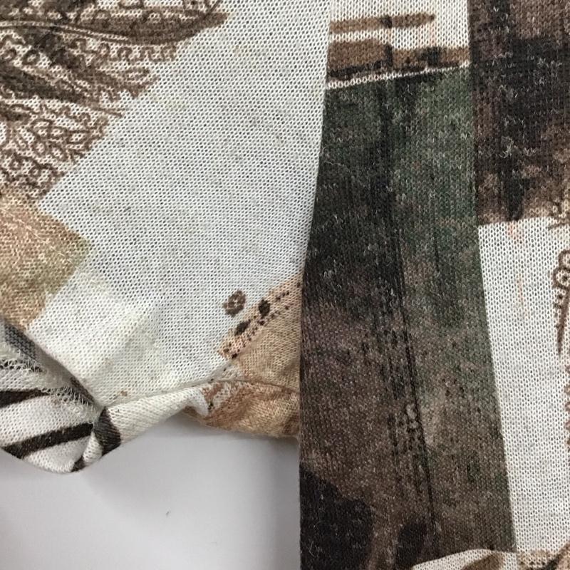 ザラ ZARA シャツ、ブラウス 半袖 半袖シャツ プリントシャツ カラーシャツ L プリント マルチカラー / マルチカラー /  メンズ USED 古着 中古 10131006