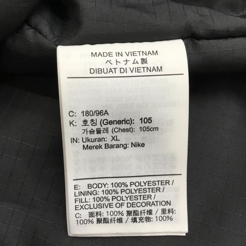 ナイキ NIKE ジャケット、上着 ダウンベスト DM1278-220 ポリエステル　トラヴィススコット XL 無地 茶 / ブラウン /  メンズ USED 古着 中古 10139262